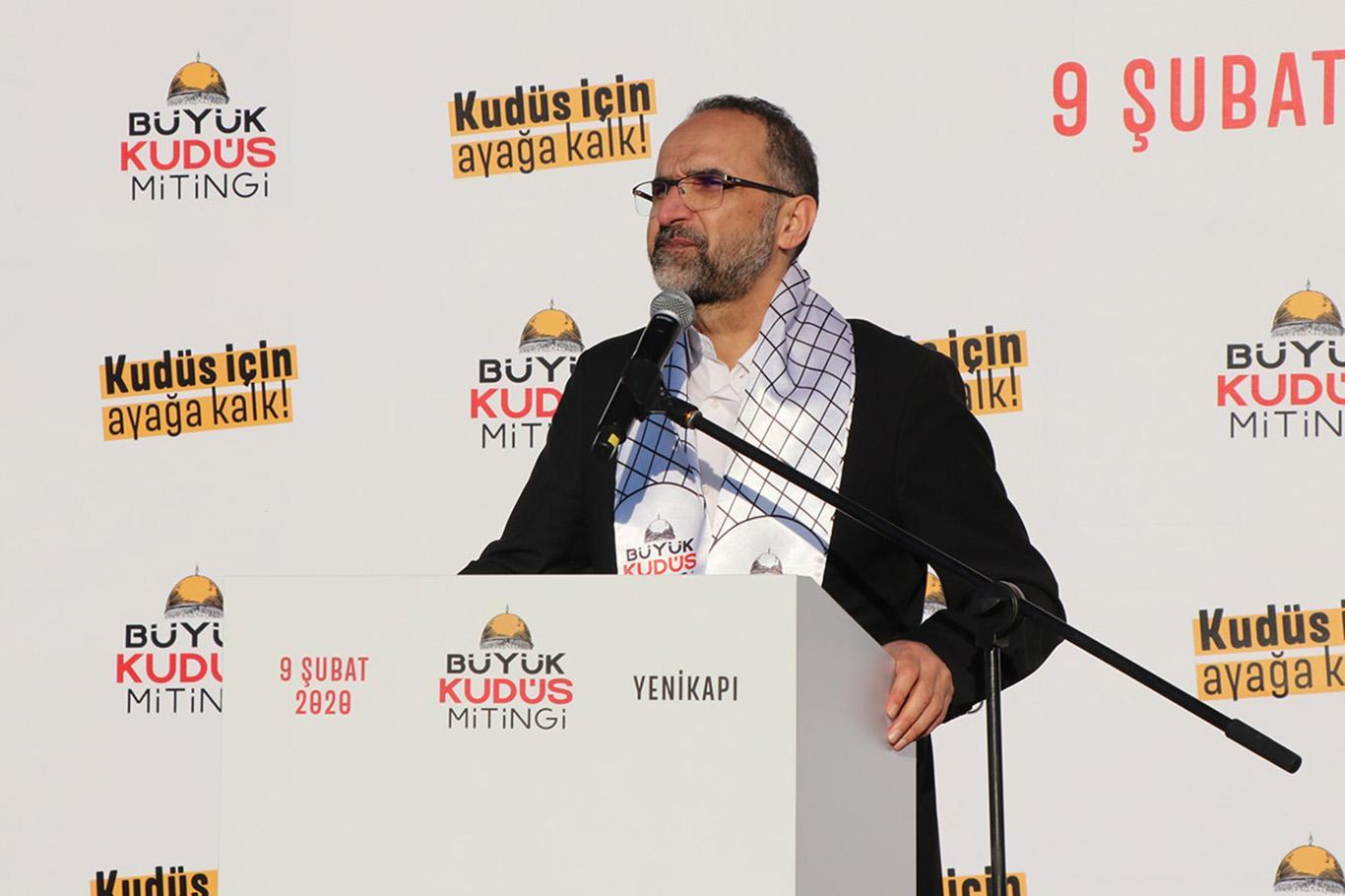 Sağlam calls on the leaders of Islamic World to improve relations with Palestine